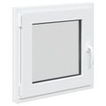 vidaXL Otočné a sklopné okno do suterénu RISOR 60 x 60 cm PVC a sklo