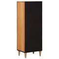 vidaXL Highboard Prírodná 40 x 33 x 110 cm Masívne mango drevo