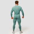 Kompresné legíny Mid Blue - GymBeam, veľkosť XL