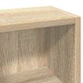 vidaXL Skrinky na CD 2 ks, dub sonoma 21x16x93,5 cm, kompozitné drevo