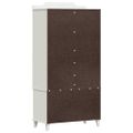 vidaXL Kreatívne úložisko pre deti ROROS Biela 90 x 45 x 180 cm