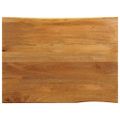 vidaXL Stolová doska 110x80x2,5 cm živý okraj masívne mango
