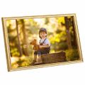 vidaXL Fotorámiky na stenu , koláž 3 ks, zlaté 59,4x84 cm, MDF