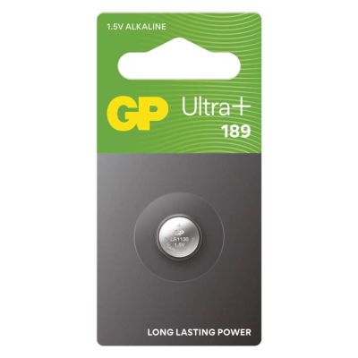 Alkalická gombíková batéria GP Ultra Plus LR54 (189F), 1 ks