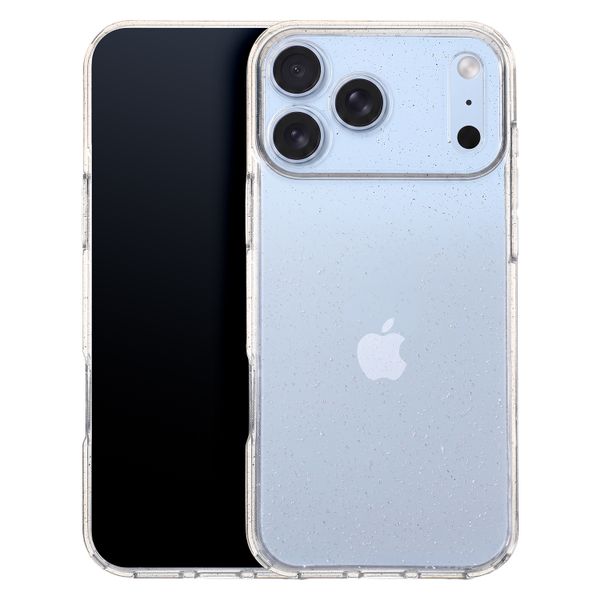 Lesklé puzdro pre iPhone 17 Pro Max 6,9" priehľadné