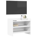 vidaXL TV skrinka 60 x 33 x 47 cm Biela Kompozitné drevo