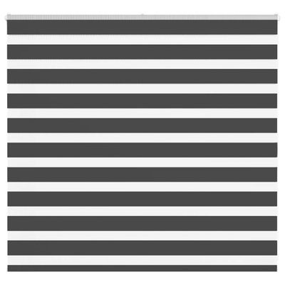 vidaXL Zebra roleta čierna 160x100 cm šírka látky 155,9cm polyester