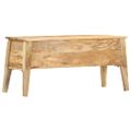 vidaXL Úložný box z mangovníkového dreva 99x35x48 cm