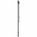 vidaXL Vonkajšia roleta modro-biela 100x270 cm látka a oceľ