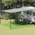 vidaXL Stanový koberec svetlozelený 400x400 cm HDPE