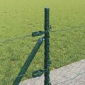 vidaXL Hexagonálne oplotenie s betónovým podstavcom 10 x 0,5 m Zelená