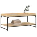 vidaXL Konferenčný stolík dub sonoma 100x49x45 cm kompozitné drevo