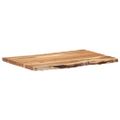 vidaXL Stolová doska, akáciový masív 100x(50-60)x3,8 cm