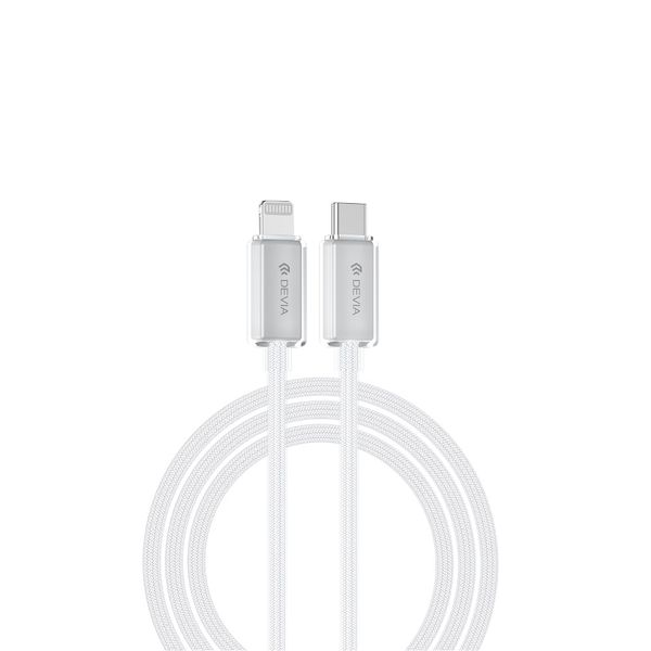 Devia kábel Extreme EC654 PD USB-C - Lightning 1,5 m 27W 3A biely