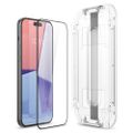 Spigen tvrdené sklo GLAS.TR "EZ FIT" FC pre iPhone 15 6,1" čierna
