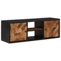 vidaXL TV skrinka s poličkou s úložiskom s dverami 105 x 30 x 35 cm