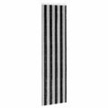 vidaXL Záves proti hmyzu z chenille Šedá a čierna 56 x 200 cm 100% PP