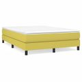 vidaXL Boxspring posteľ s matracom zelená 140x190 cm látka