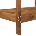 vidaXL Vonku presádzací stôl 86,5 x 48,5 x 106 cm Pevné akáciové drevo