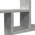 vidaXL Nástenné police 2 ks betónová sivá 50x12x50 cm kompozitné drevo
