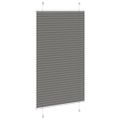vidaXL plisovaná roleta antracit 70x150 cm Šírka látky 69,4 cm