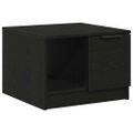 vidaXL Konferenčný stolík Čierny dub 50 x 50 x 36 cm Kompozitné drevo