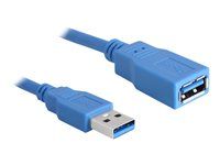 Predlžovacia šnúra USB - USB (M) do USB (F) - USB 3.0 - 2 m