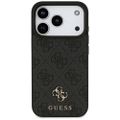 Guess 4G Small Classic Logo MagSafe puzdro na iPhone 17 Pro čierne