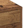 vidaXL Konferenčný stolík Staré drevo 90 x 90 x 28 cm Kompozitné drevo