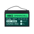 LFPGC12V100AH Green Cell CUBE LiFePO4 100Ah 12,8V 1280Wh lítium-železo-fosfátová batéria pre fotovol