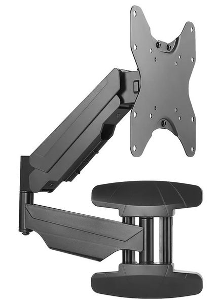 Neomounts  WL70-550BL12/Držák displeje/na stěnu/32-42"/sklopný/rotace/plynový píst/3 čepy/VESA 200X200/nosn. 30kg/černý Držák, VESA, nástenný, pro LCD a TV, úhloprícka 23"-42", plne pohyblivý, náklon 20°, rotace 6°, otácení 180°, nosnost 30kg, cerný
