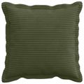 vidaXL Poťah na podložku 6 ks HOUTEN Zelená 50 x 50 cm manšestr