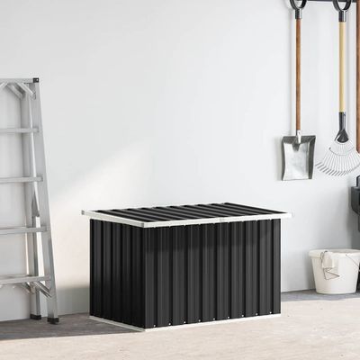 vidaXL Záhradný úložný box antracitový 109x67x65 cm