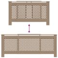vidaXL Kryt na radiátor 205 cm MDF