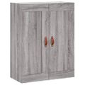 vidaXL Vysoká skrinka sivý dub sonoma 69,5x34x180 cm spracované drevo