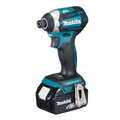 Makita Aku rázový šroubovák 1/4" Li-ion LXT 18V/5,0Ah, Makpac