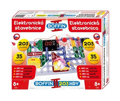 Elektronická stavebnica BOFFIN II 203 HRY