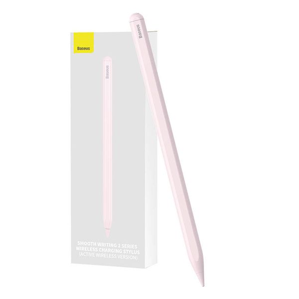 Bezdrôtové nabíjanie stylusu pre telefón / tablet Baseus Smooth Writing (ružový)
