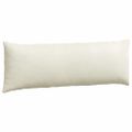 vidaXL Vankúše na pohovku 2 pcs Krémová 120 x 40 cm Kordúrová tkanina