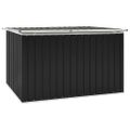 vidaXL Záhradný úložný box antracitový 171x99x93 cm