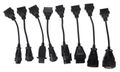 SIXTOL Kompletná sada OBD-II redukcie pre nákladné vozidlá MECHANIC CABLE SET 2, 8 ks