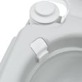 vidaXL Kempingové WC Šedý a biely 41,5 x 36,5 x 30 cm Polyetylén