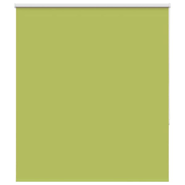 vidaXL Zatemňovacia roleta, listy, zelená 135x130 cm, šírka látky 131,6 cm, polyester