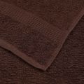 vidaXL Utierky na ruky FROGN 4 ks hnedé 50x100 cm 360 g/m²