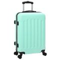 vidaXL Kufor so zámkom 3 ks Mentolová zelená 50 x 31 x 78 cm ABS plast