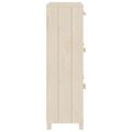 vidaXL Skrinka na topánky HAMAR, medovo hnedá 59,5x35x117 cm, borovica