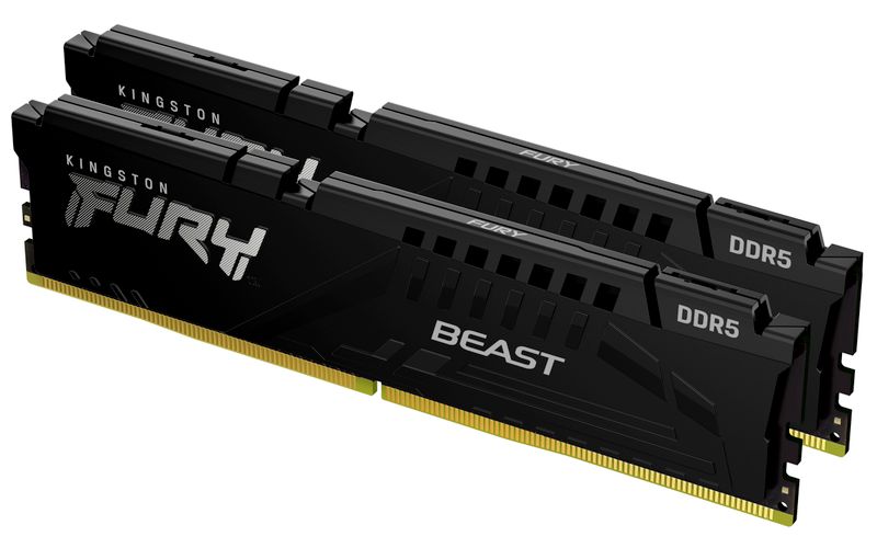 Kingston FURY Beast/DDR5/64GB/5200MHz/CL40/2x32GB/Black