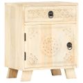 vidaXL Nočný stolík 40x30x50 cm masívne mangové drevo