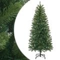 vidaXL Umelý vianočný stromček Zelená 150 cm PVC, PE a oceľ