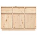 vidaXL Komoda 111x36x75 cm borovicový masív